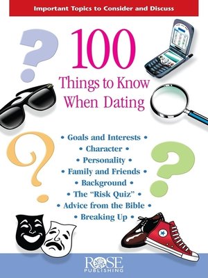 cover image of 100 Things to Know When Dating